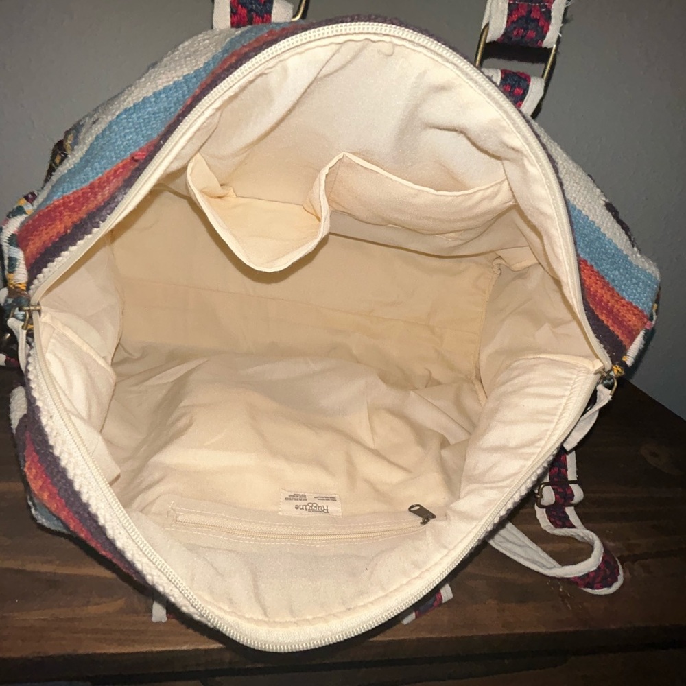 Navajo Rug Patterned Weekender Bag - Picture 5 of 7